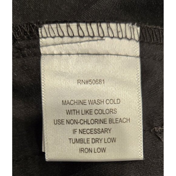 Grey's Anatomy Marquis 3 Pocket V-Neck Scrub Top Women's XS Black - Picture 5 of 5